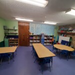 Debary Sonshine Academy classroom with desks.